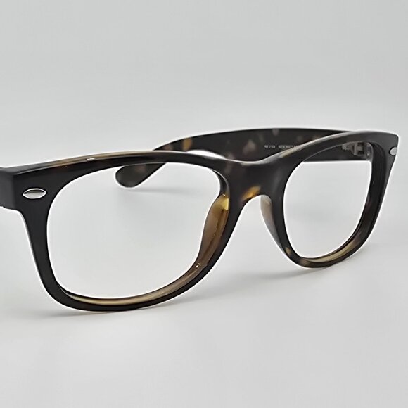 Ray-Ban RB2132 902 New Wayfarer Classic Polished Tortoise Sunglasses Frame Italy - Picture 6 of 12